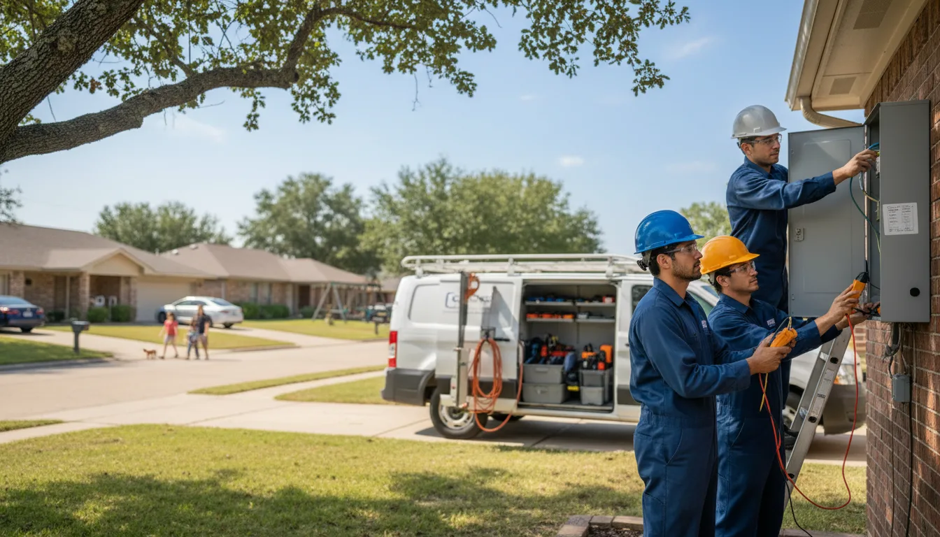Certified electrician providing emergency electrical services in Winona Lake, IN